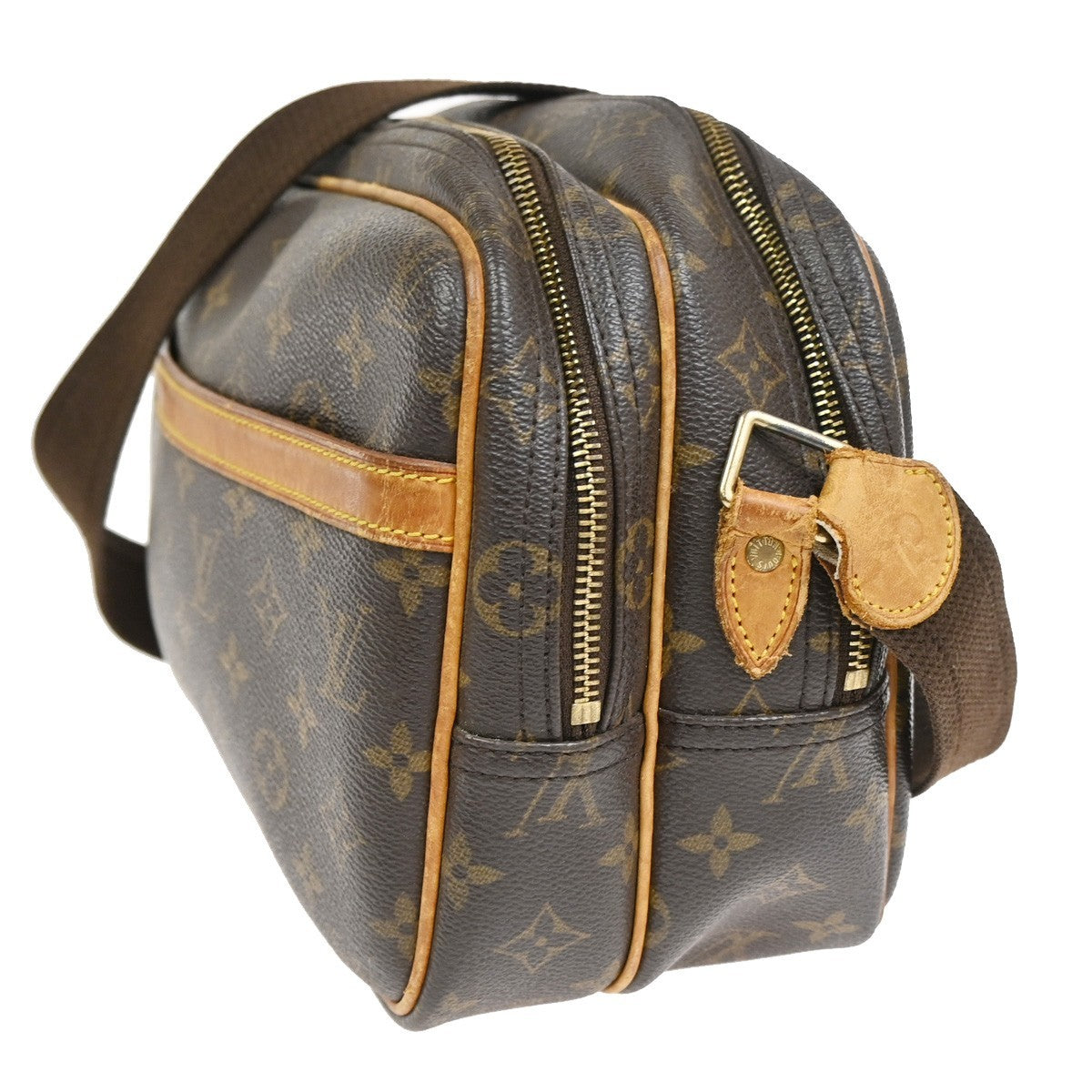 LOUIS VUITTON Reporter Crossbody Shoulder Bag Monogram Leather BN M45254 67CA923