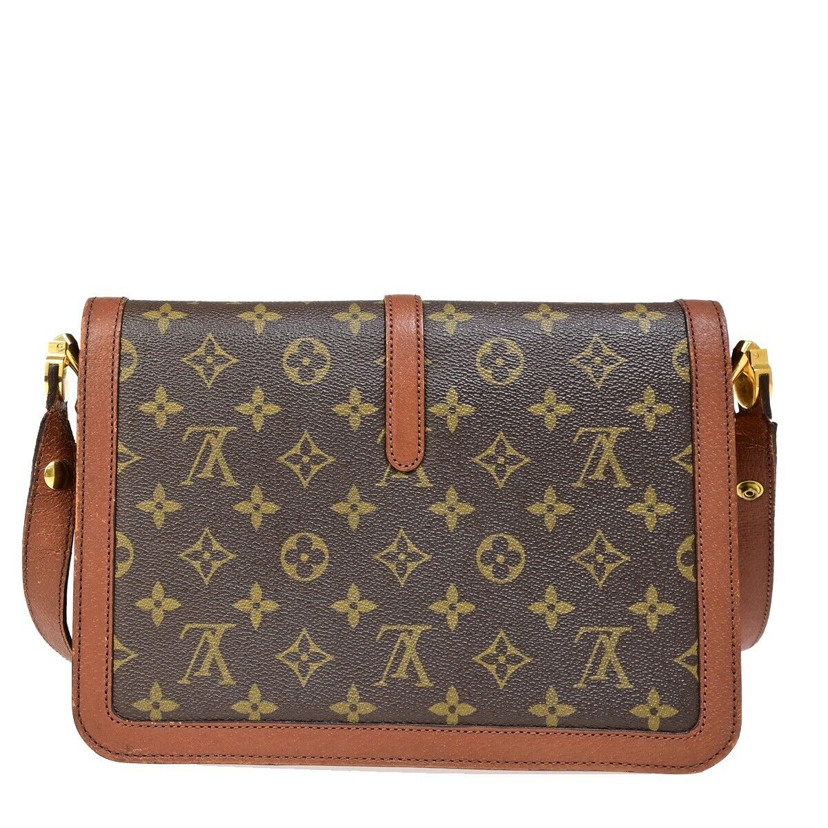 LOUIS VUITTON Passy Shoulder Bag Monogram Leather Brown France M51416 38FA614
