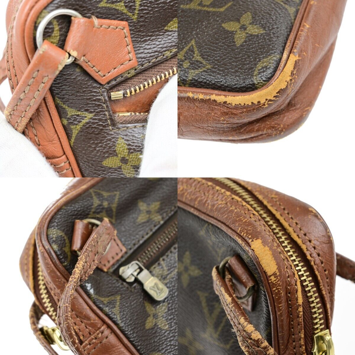LOUIS VUITTON 2 Set Pochette Sport Clutch Hand Bag Monogram Leather BN 02EE067