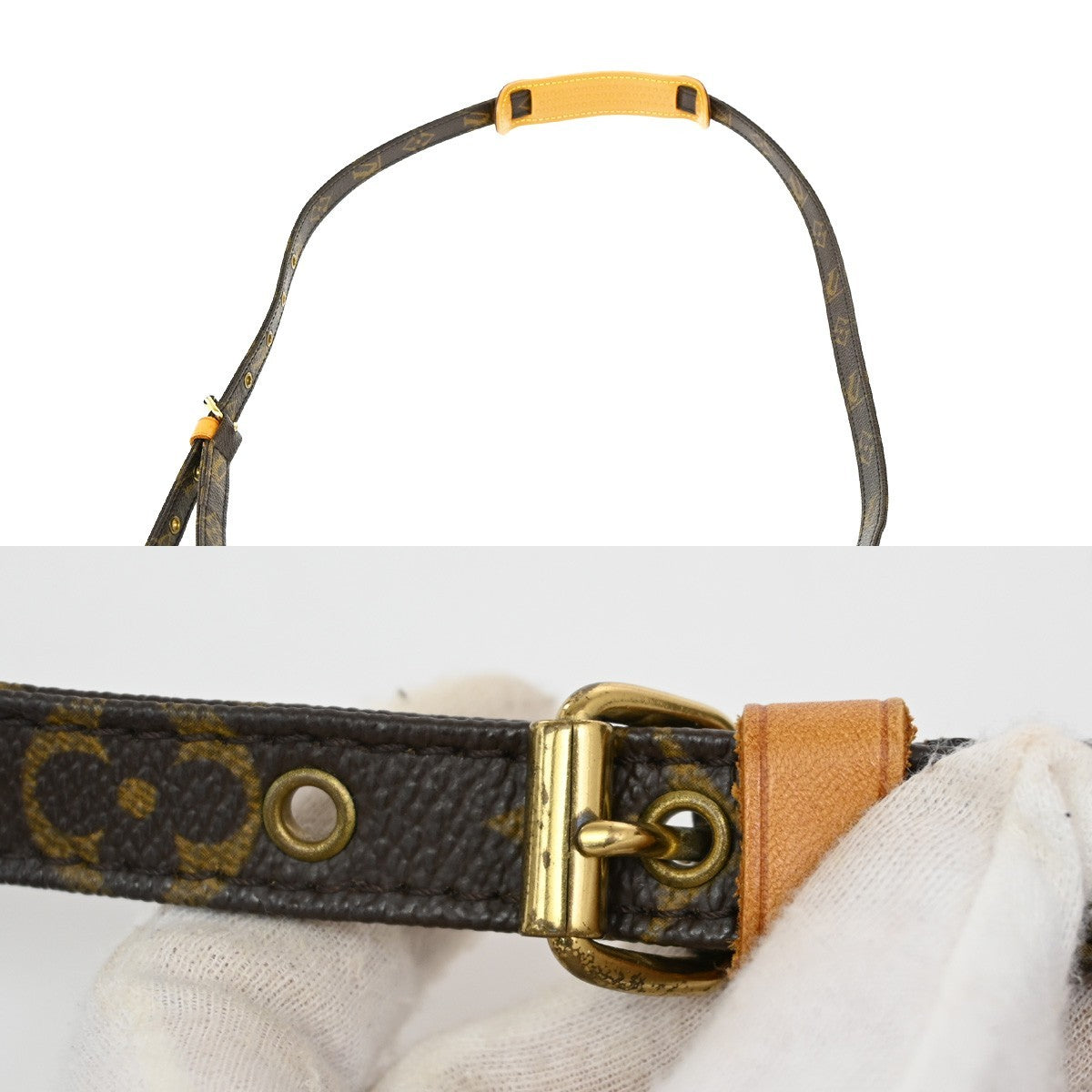 LOUIS VUITTON Amazon Crossbody Shoulder Bag Monogram Leather BN M45236 72TA018