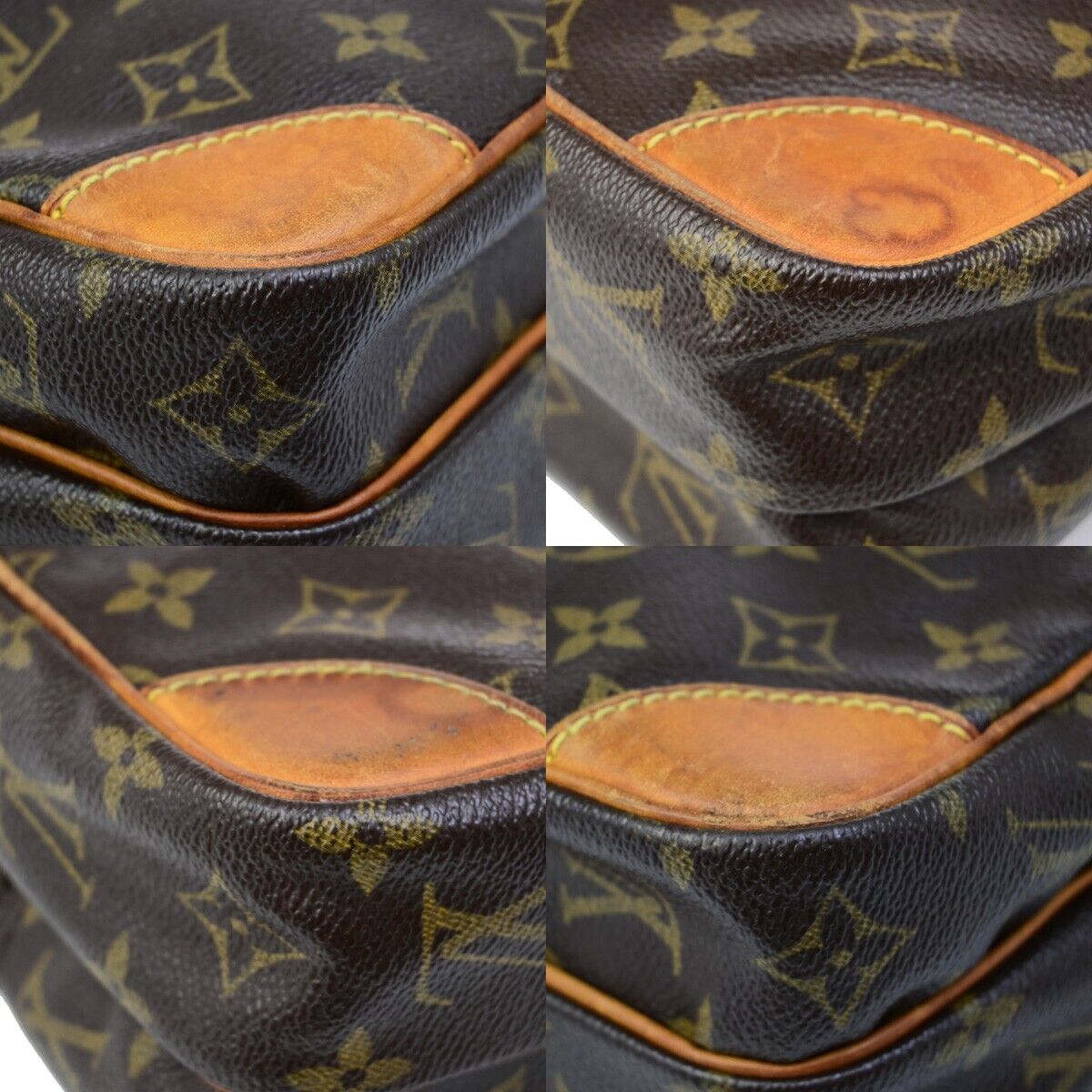 LOUIS VUITTON Amazon Crossbody Shoulder Bag Monogram Leather BN M45236 35KA485