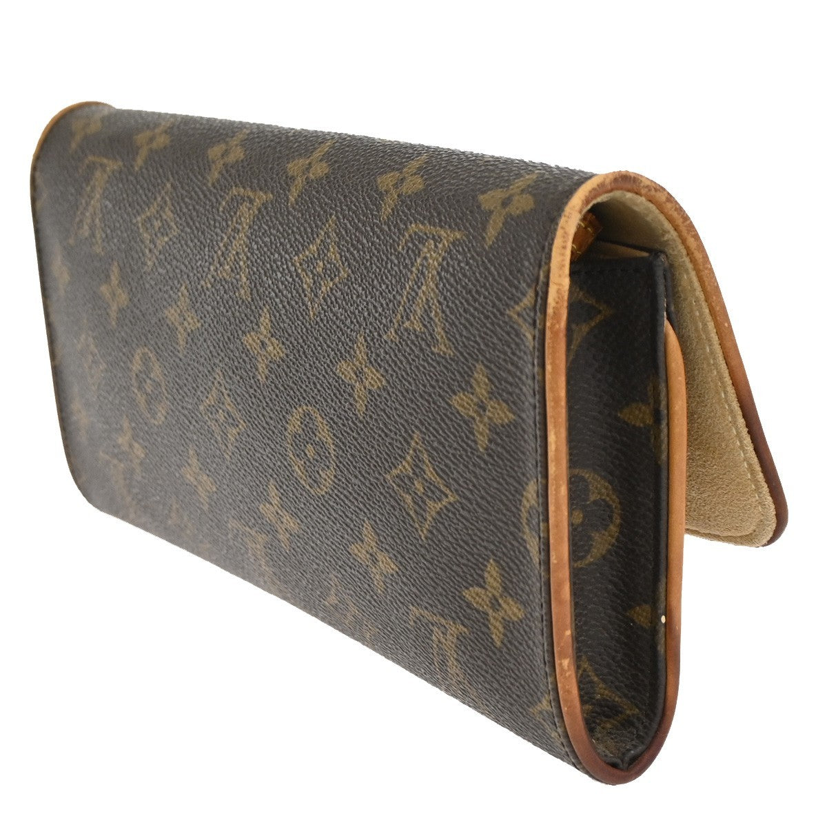 LOUIS VUITTON Pochette Twin GM 2Way Shoulder Bag Monogram Brown M51852 34CA815