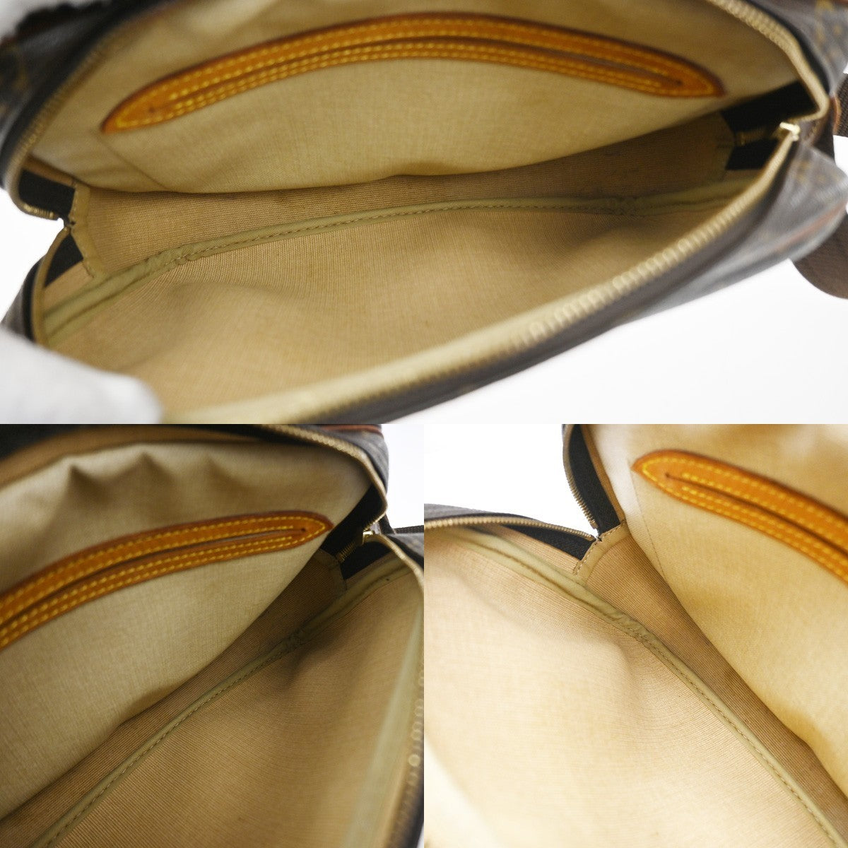 LOUIS VUITTON Reporter PM Crossbody Shoulder Bag Monogram Leather M45254 04CB023