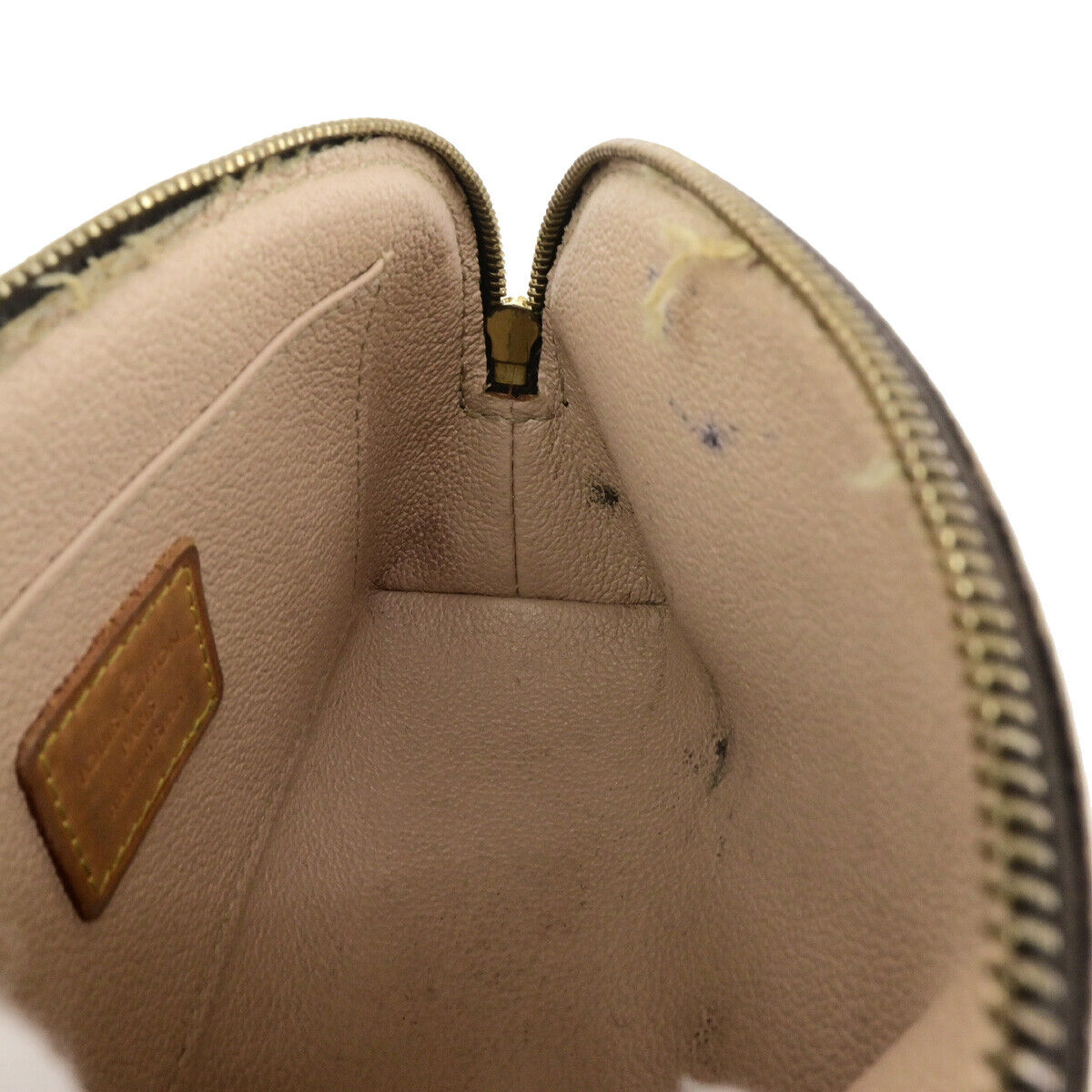 LOUIS VUITTON Pochette Cosmetic Pouch Bag Monogram Leather BN M47515 05YG683