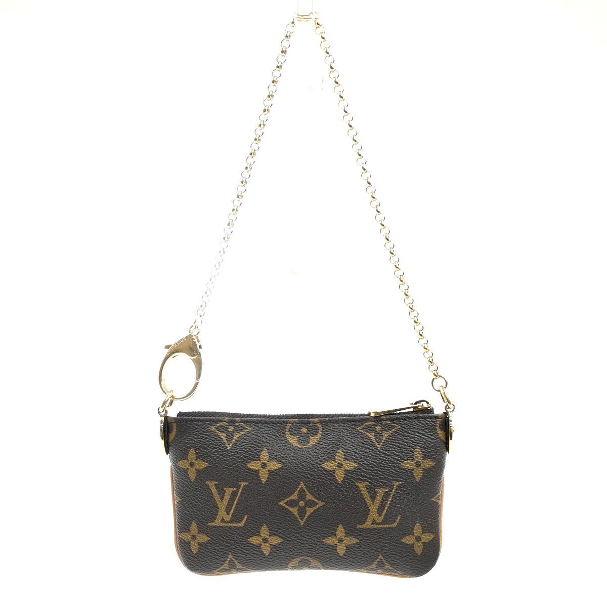 LOUIS VUITTON Pochette Mira PM Pouch Bag Monogram Leather France M60095 27RL821