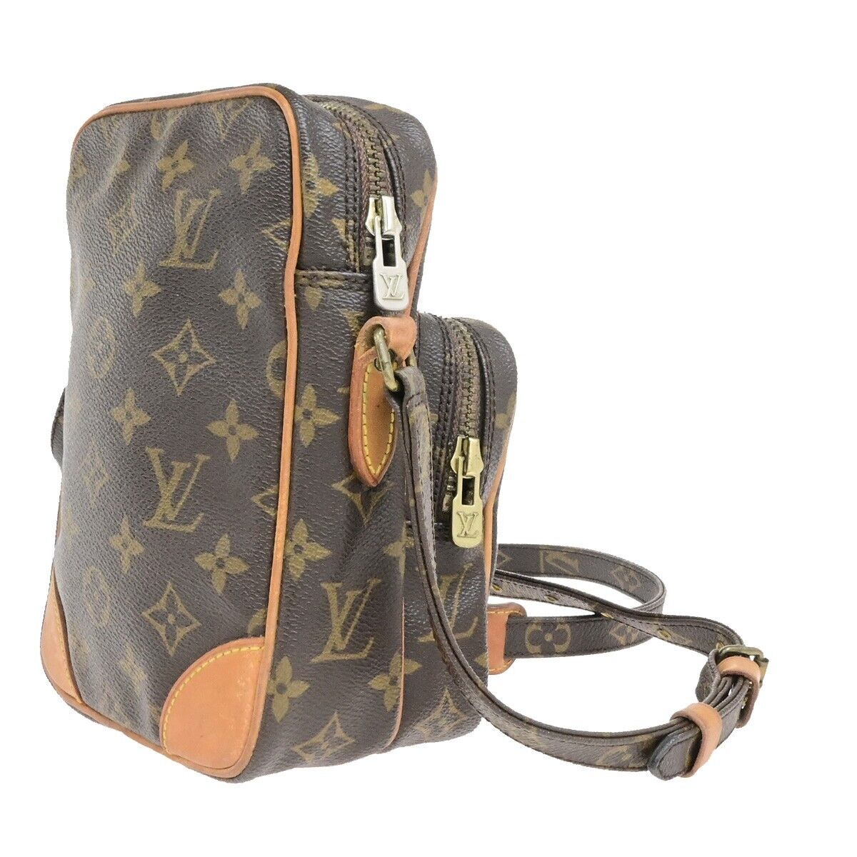 LOUIS VUITTON Amazon Crossbody Shoulder Bag Monogram Leather BN M45236 31FB530