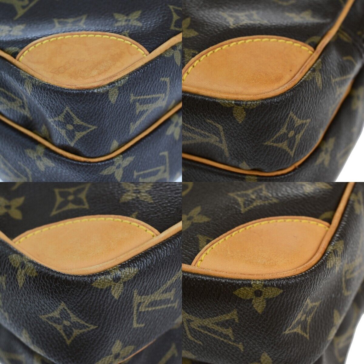 LOUIS VUITTON Amazon Crossbody Shoulder Bag Monogram Leather BN M45236 12RK016