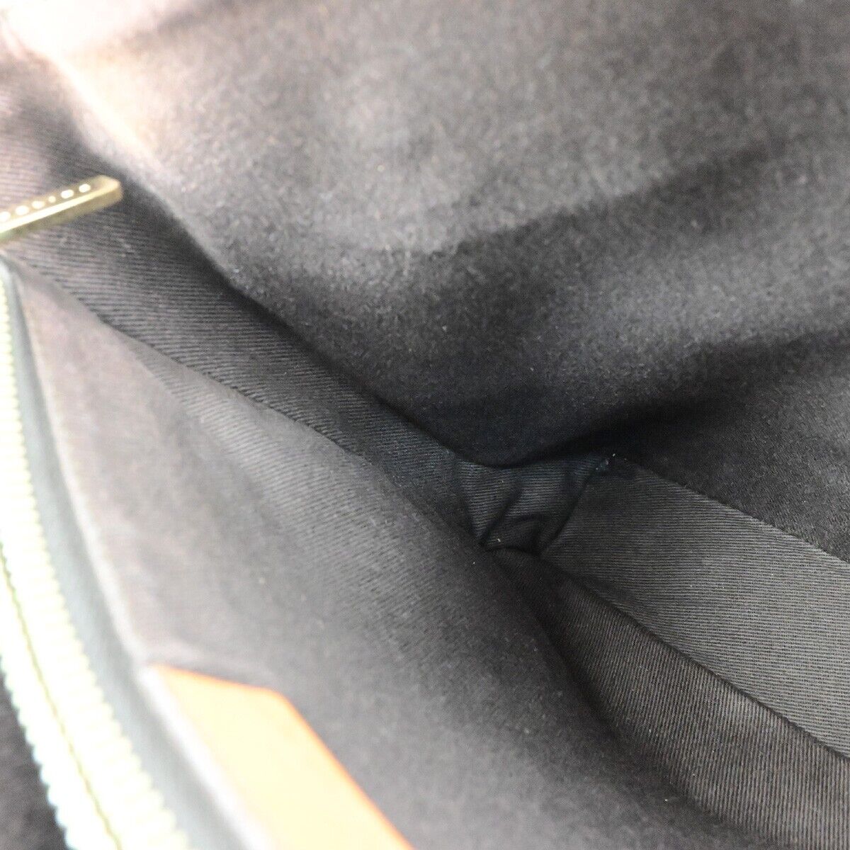 CELINE Logo Macadam Pattern Shoulder Tote Bag PVC Leather Brown GHW 34EC985