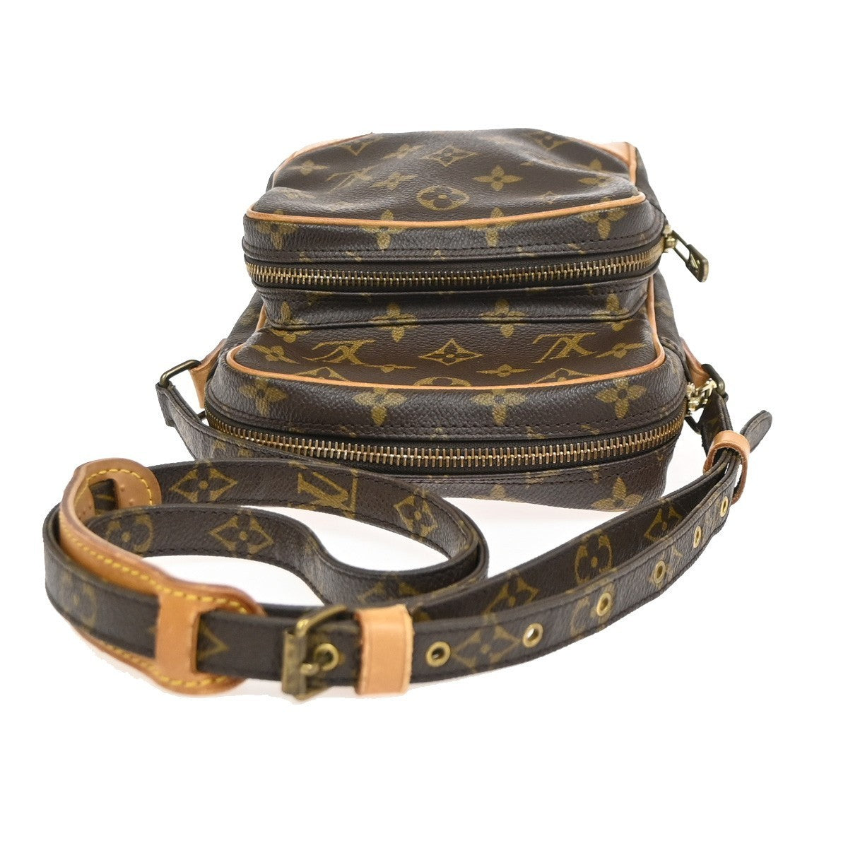 LOUIS VUITTON Amazon Crossbody Shoulder Bag Monogram Leather BN M45236 77KD089