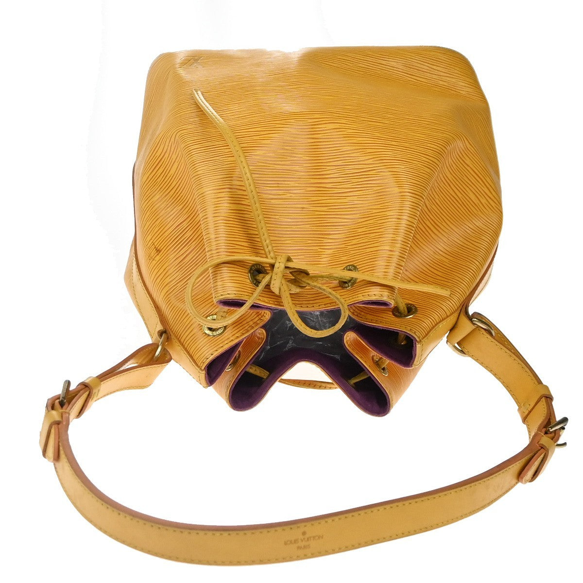 LOUIS VUITTON Petit Noe Drawstring Shoulder Bag Epi Leather YW M44109 85KC771