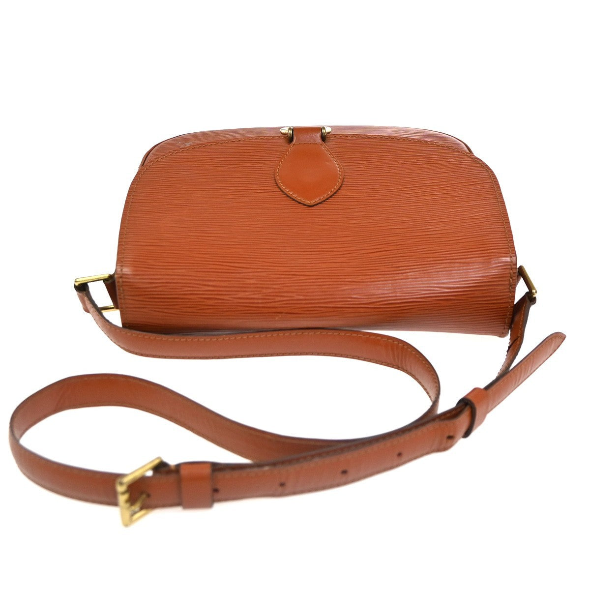 LOUIS VUITTON LV Logo Saint Cloud GM Shoulder Bag Epi Leather BN M52193 80CA748