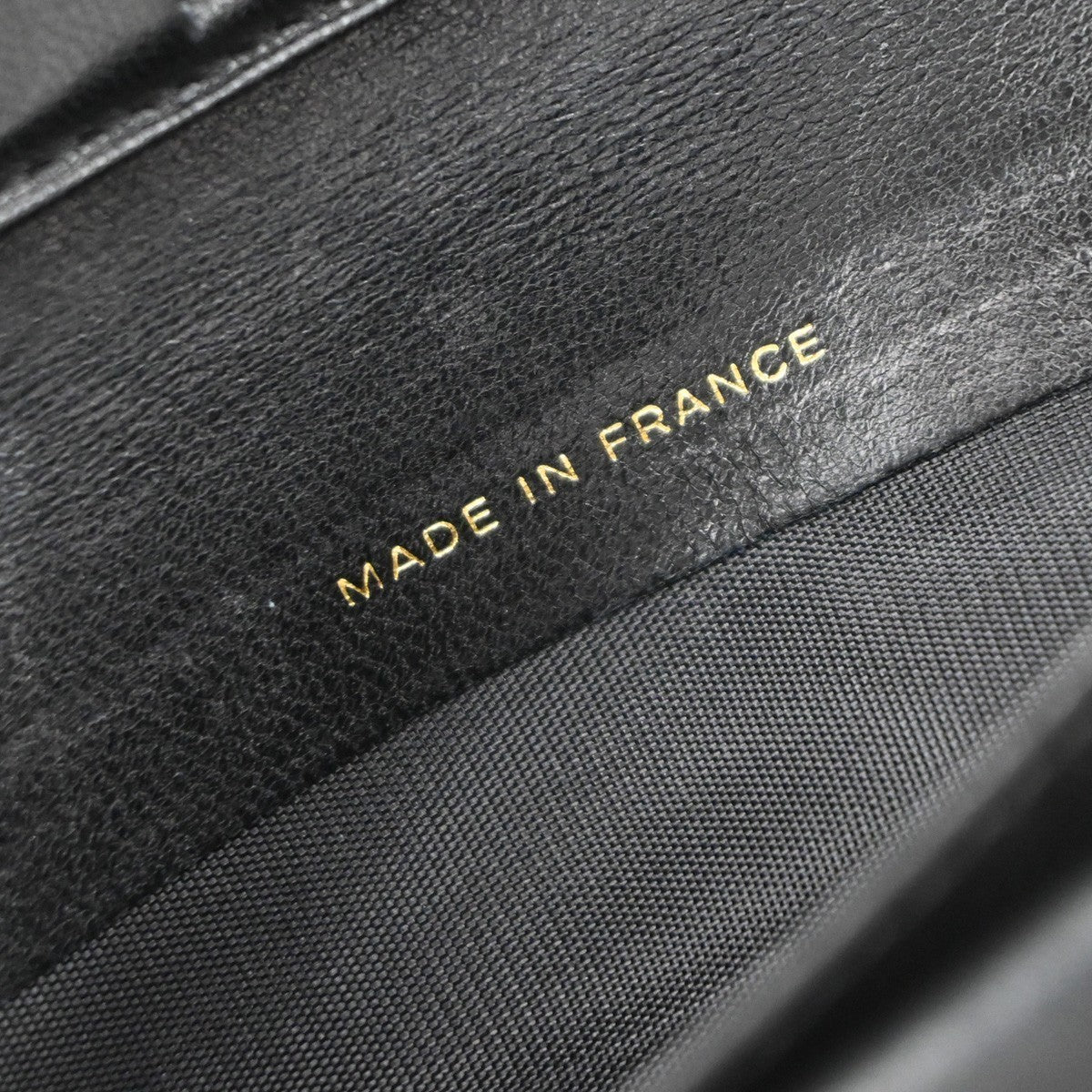 CHANEL CC Logo Long Bifold Wallet Grained Calfskin Leather Black France 79RF777
