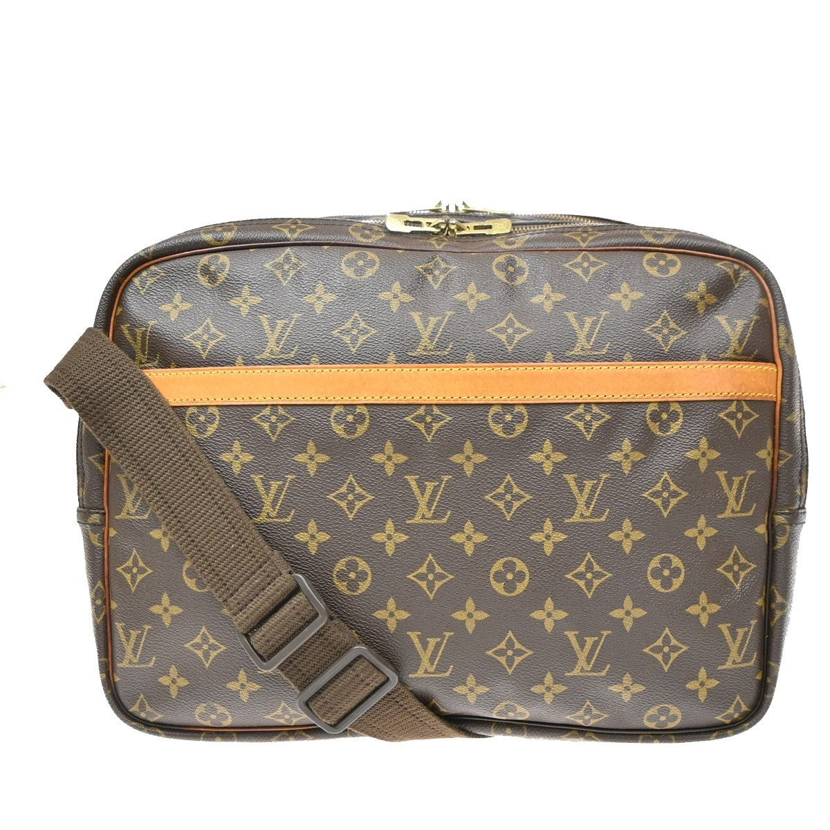 LOUIS VUITTON Reporter GM Crossbody Shoulder Bag Monogram Leather M45252 72YJ290
