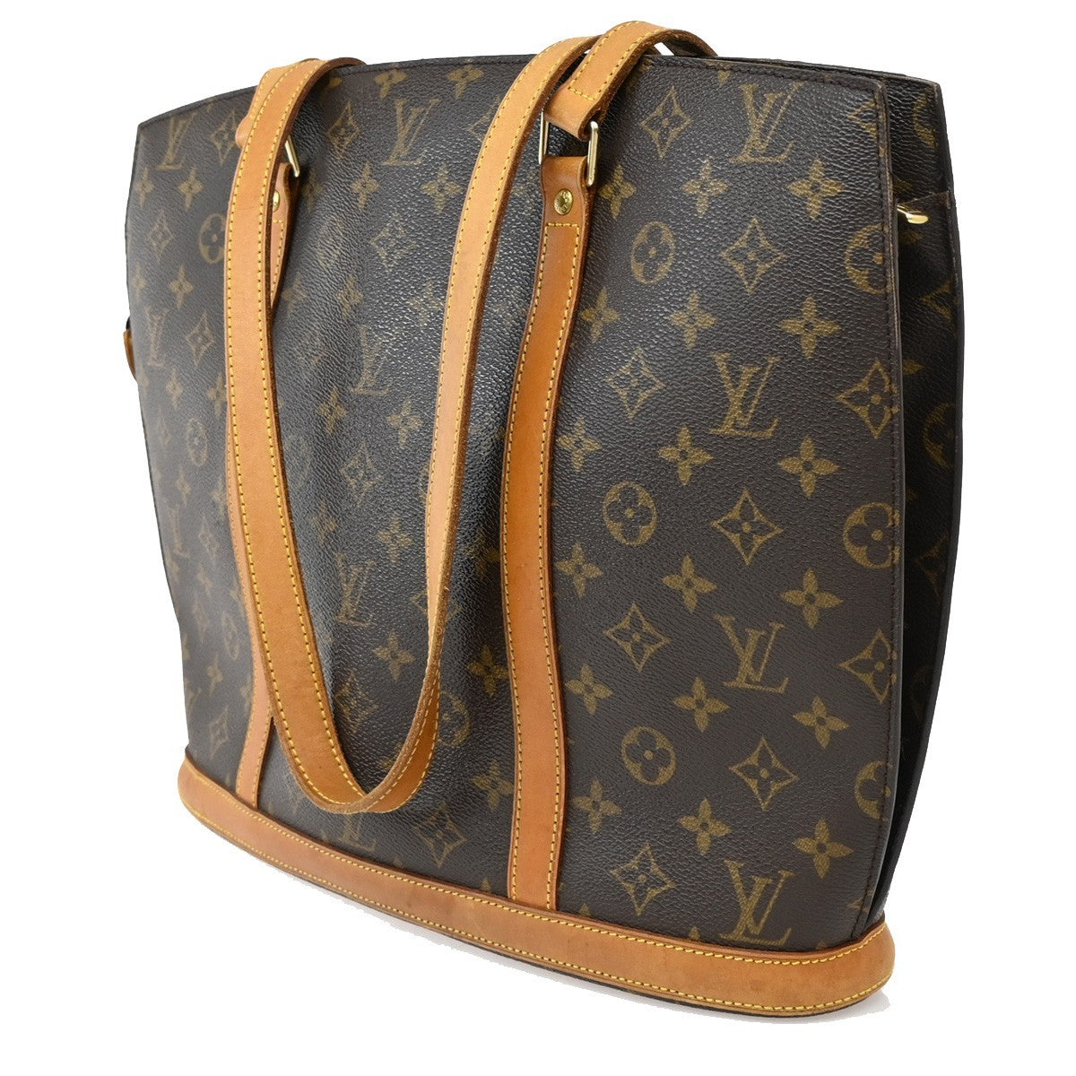 LOUIS VUITTON BABYLONE Shoulder Bag Monogram Leather Brown France M51102 78KB687