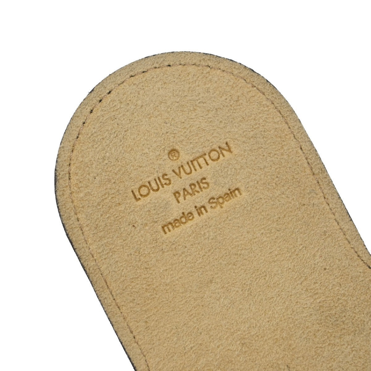 LOUIS VUITTON Etui Stylo Pen Case Monogram Leather Brown Spain M62990 02KB457
