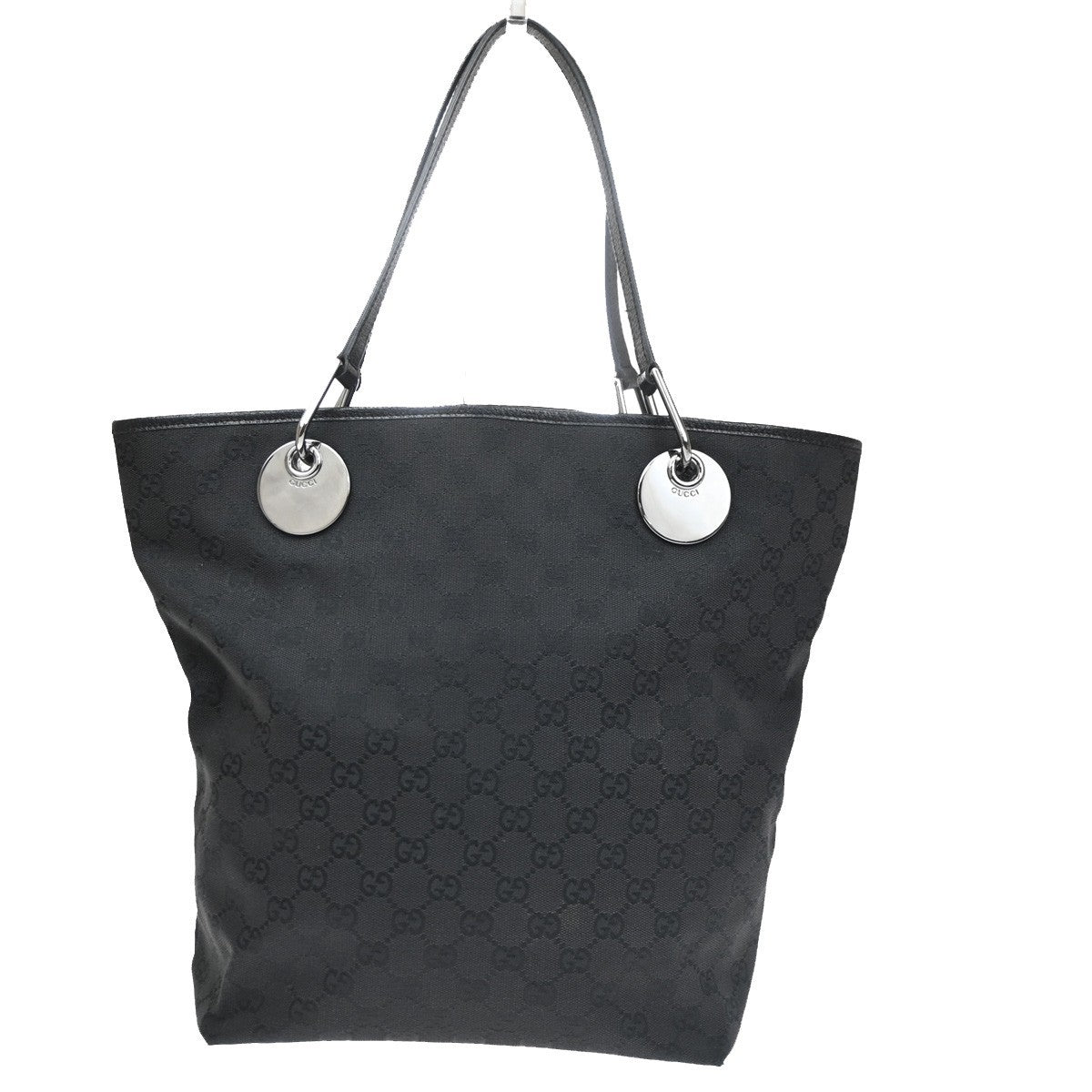 GUCCI GG Pattern Shoulder Tote Handbag Bag Canvas Leather BN SHW Italy 84CB056