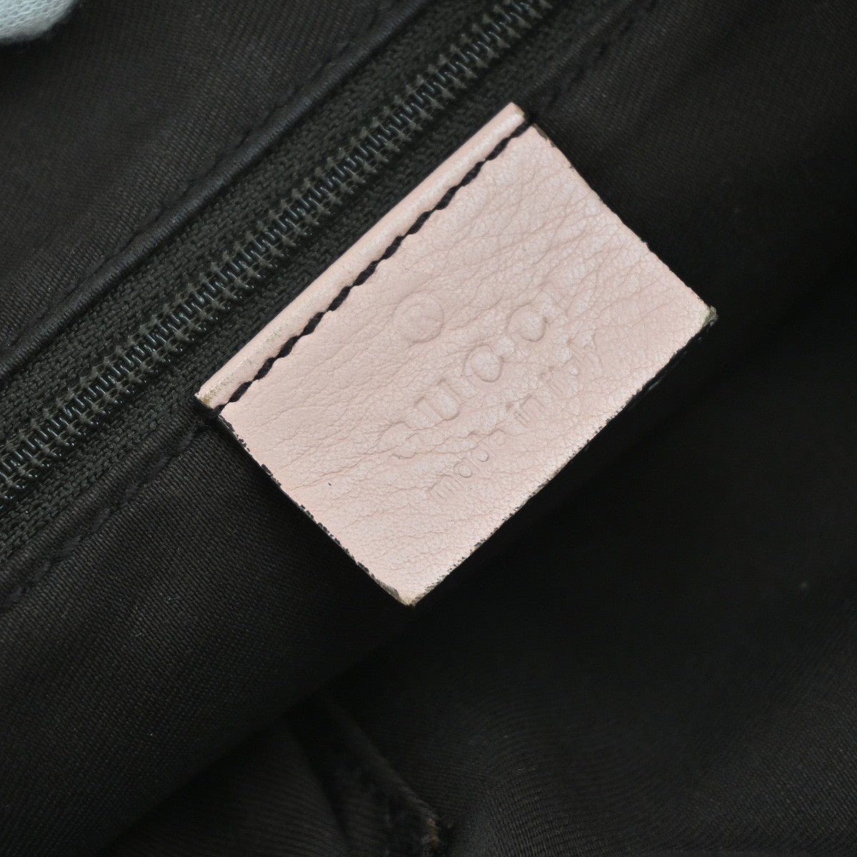 GUCCI Logo Abbey GG Pattern Shoulder Bag Canvas Leather Brown Pink GHW 86KP249