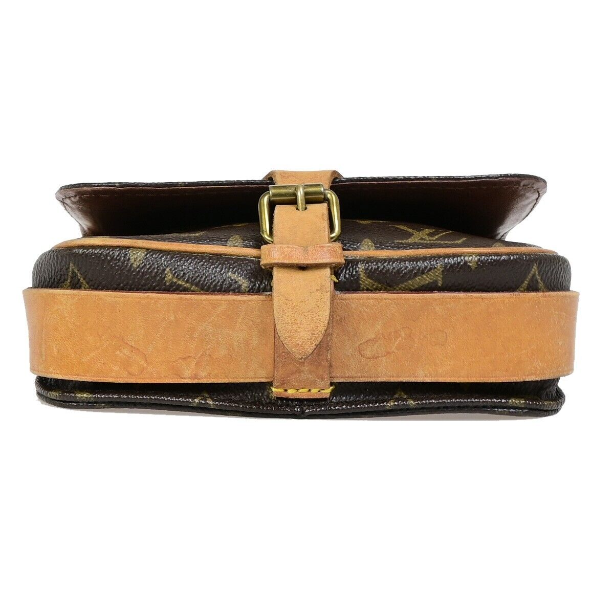 LOUIS VUITTON Mini Cartouchiere Shoulder Bag Monogram Leather BN M51254 34EB343