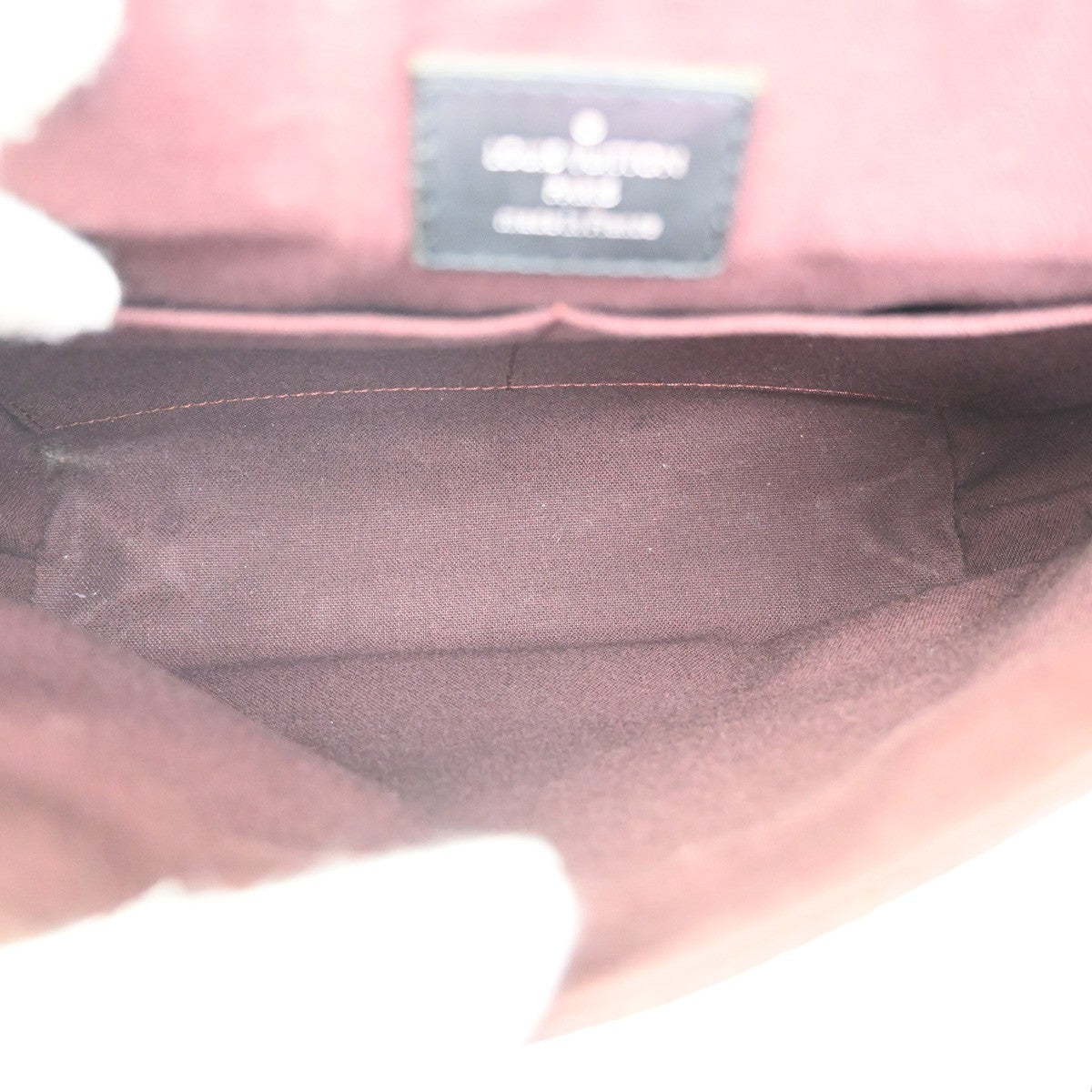 LOUIS VUITTON District PM Messenger Bag Monogram Macassar Brown M40935 10ZA053
