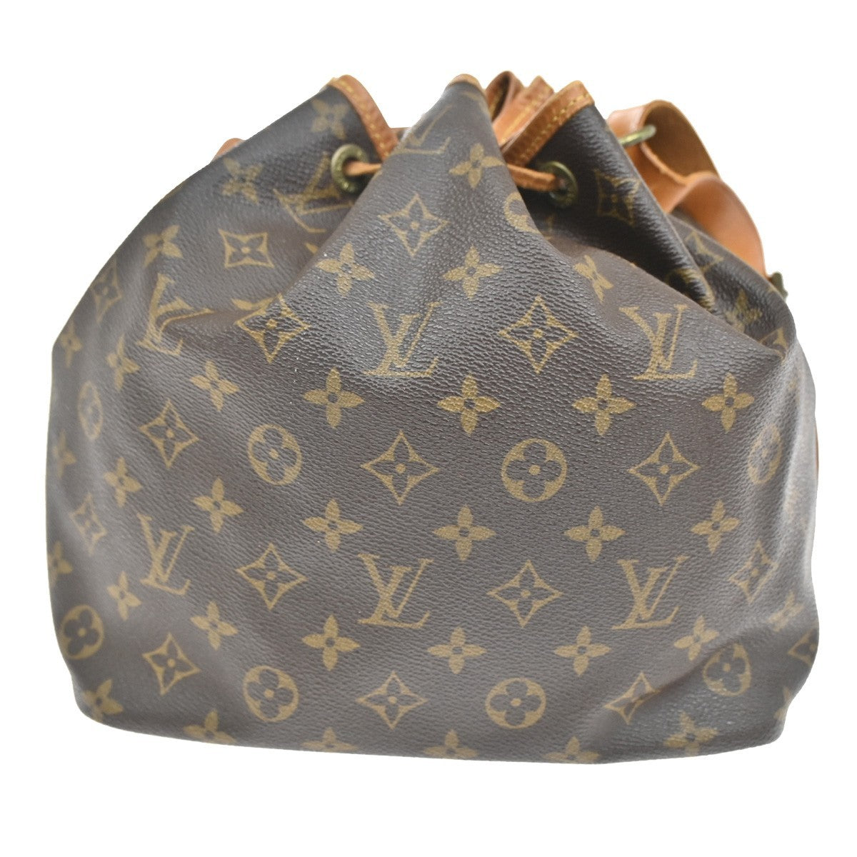 LOUIS VUITTON Petit Noe Drawstring Shoulder Bag Monogram Leather M42226 34CA391