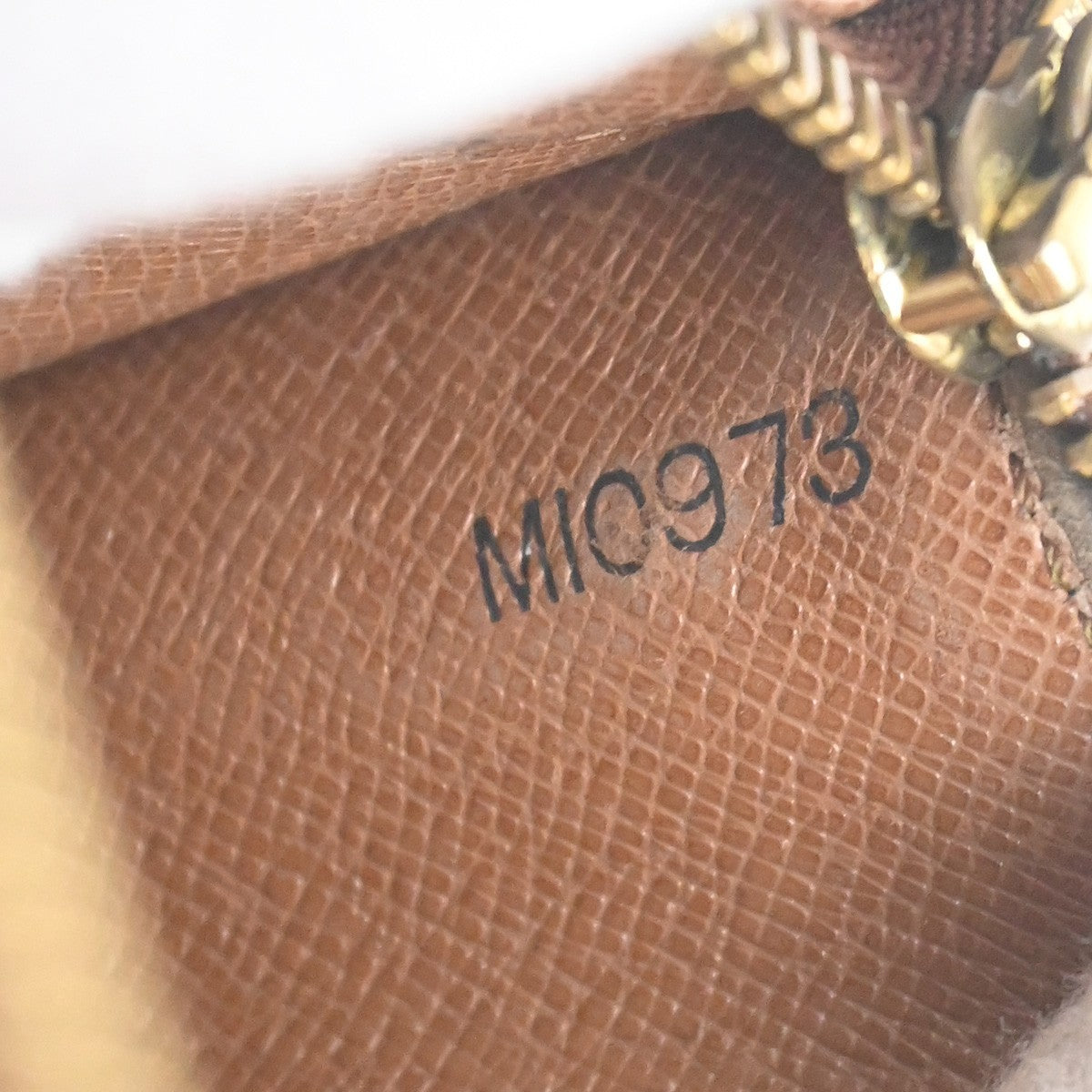 LOUIS VUITTON LV Logo 3 Set Long Wallet Key Case Monogram Leather Brown 02KC769