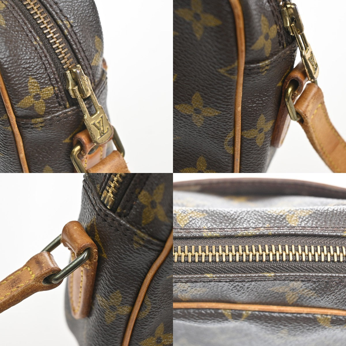 LOUIS VUITTON Trocadero 24 Shoulder Bag Monogram Leather Brown M51276 34CA803