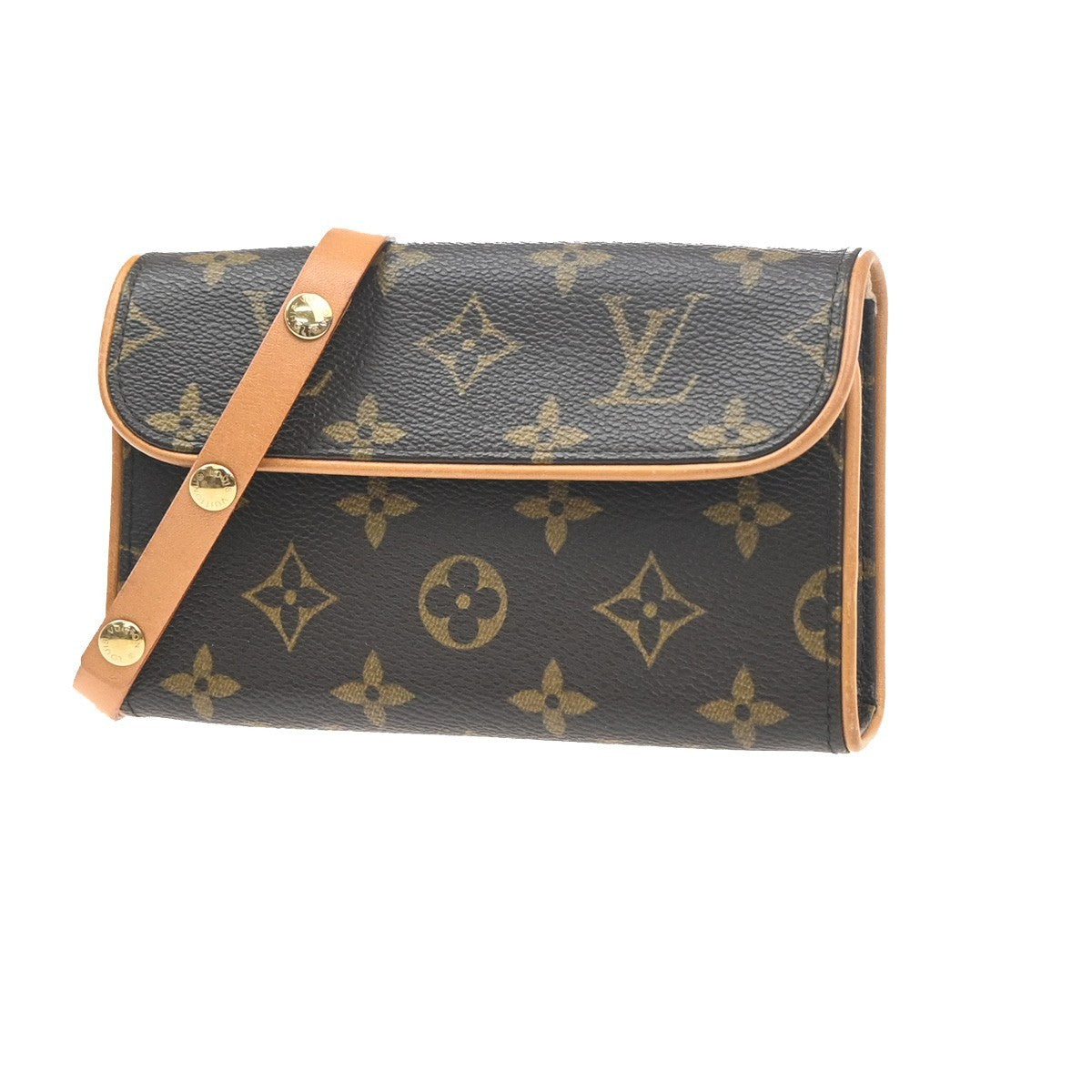 LOUIS VUITTON Pochette Florentine Bum Bag XS Monogram Leather BN M51855 70KC707