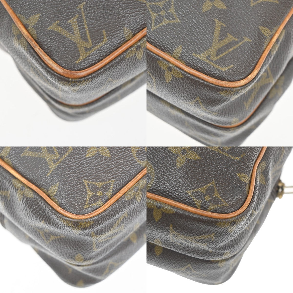 LOUIS VUITTON Mini Amazon Shoulder Bag Monogram Leather Brown M45238 34KC120
