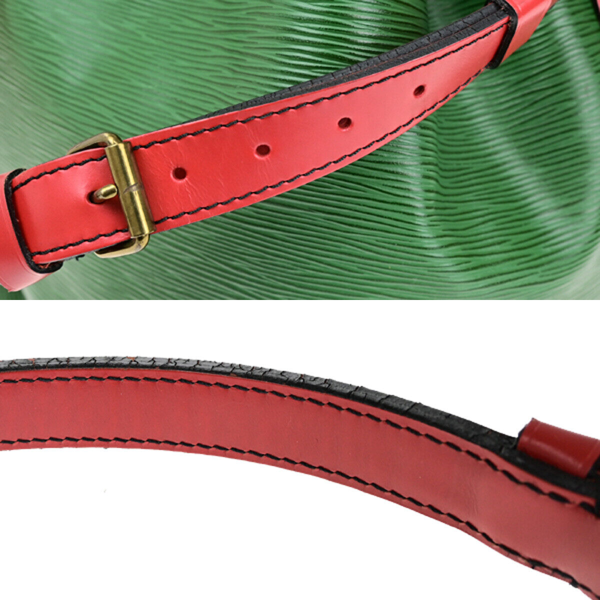 LOUIS VUITTON Petit Noe Drawstring Shoulder Bag Epi Leather GN RD M44147 64YG725