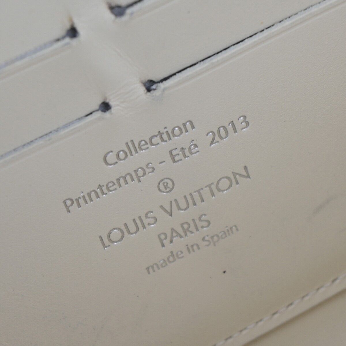 LOUIS VUITTON Zippy Wallet Long Bifold Damier Facet Leather YW M94401 35KA233