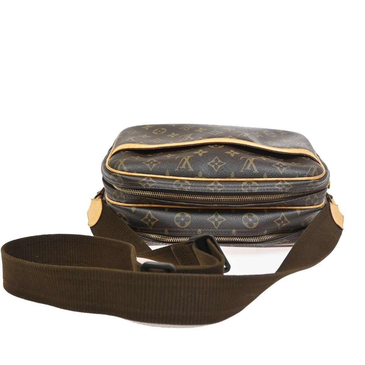 LOUIS VUITTON Reporter Crossbody Shoulder Bag Monogram Leather BN M45254 32KC942