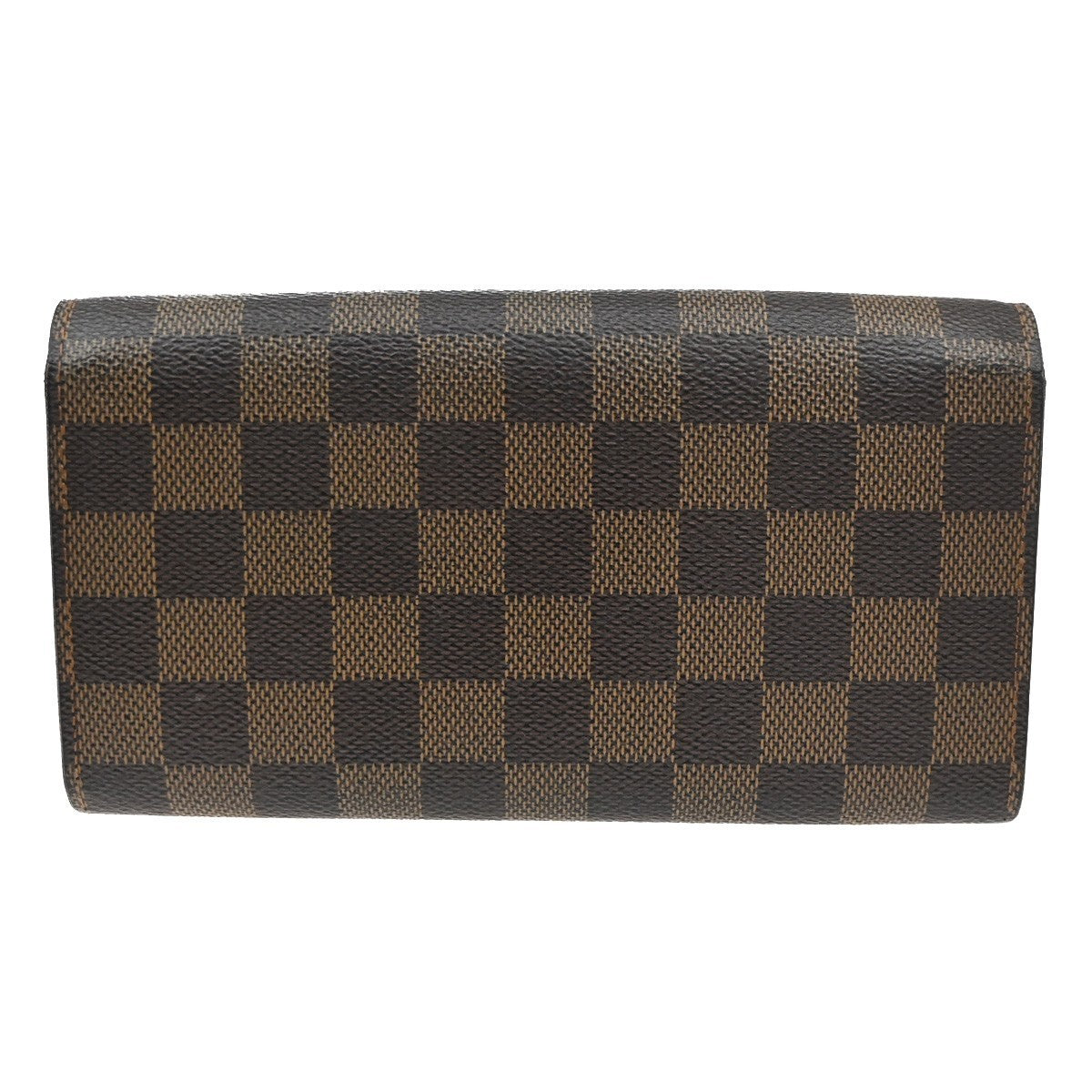 LOUIS VUITTON Porte Monnaie Credit Wallet Damier Ebene Leather BN N61724 09KD104