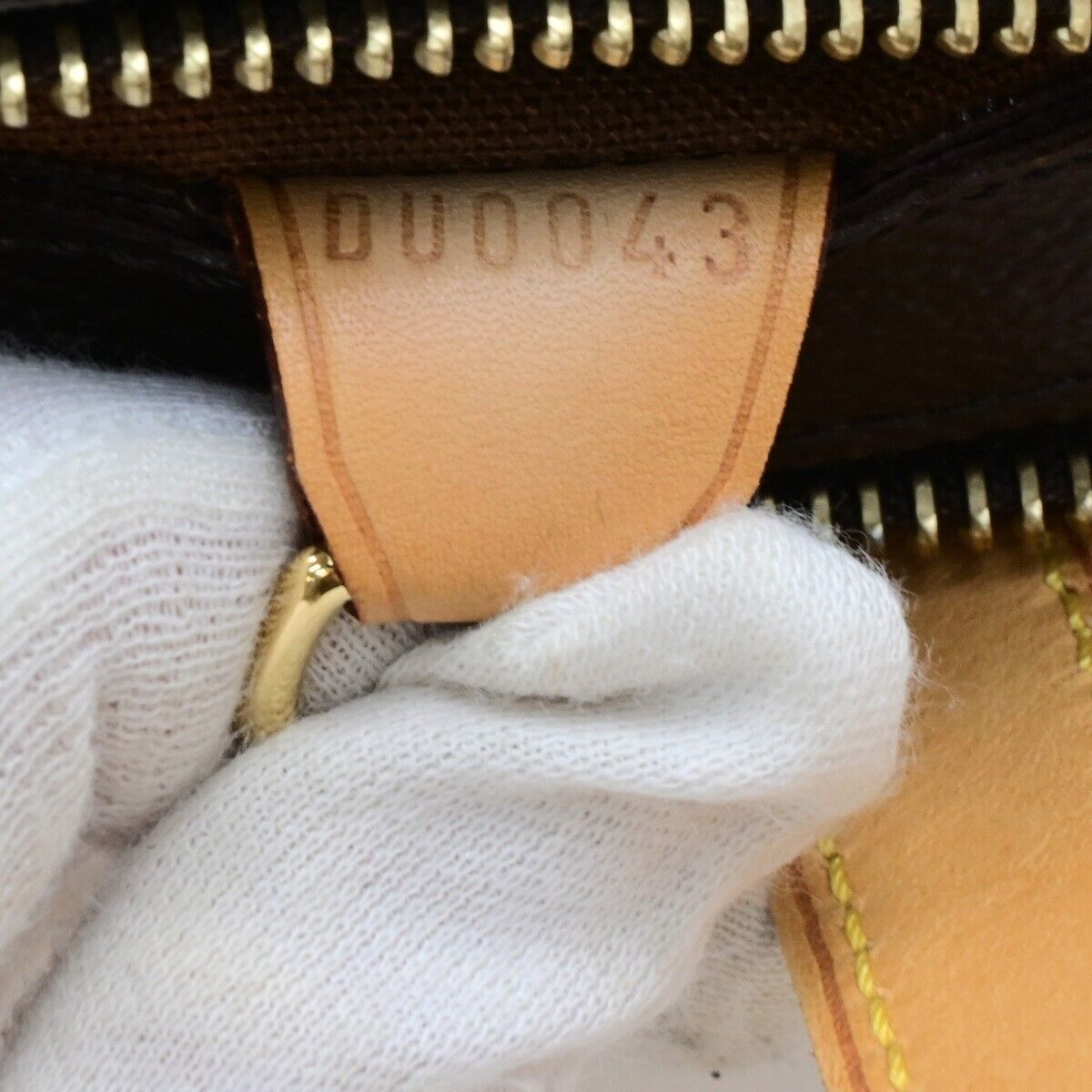 LOUIS VUITTON Cabas Piano Shoulder Bag Monogram Leather Brown M51148 18ED487