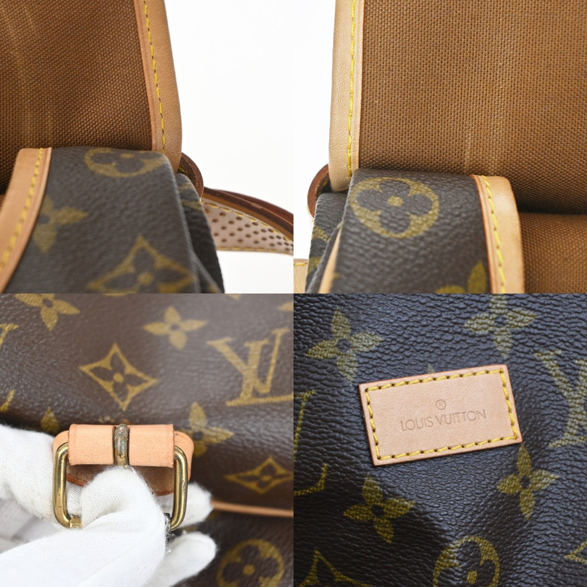 LOUIS VUITTON Saumur 35 Shoulder Bag Monogram Leather BN France M42254 29KD041