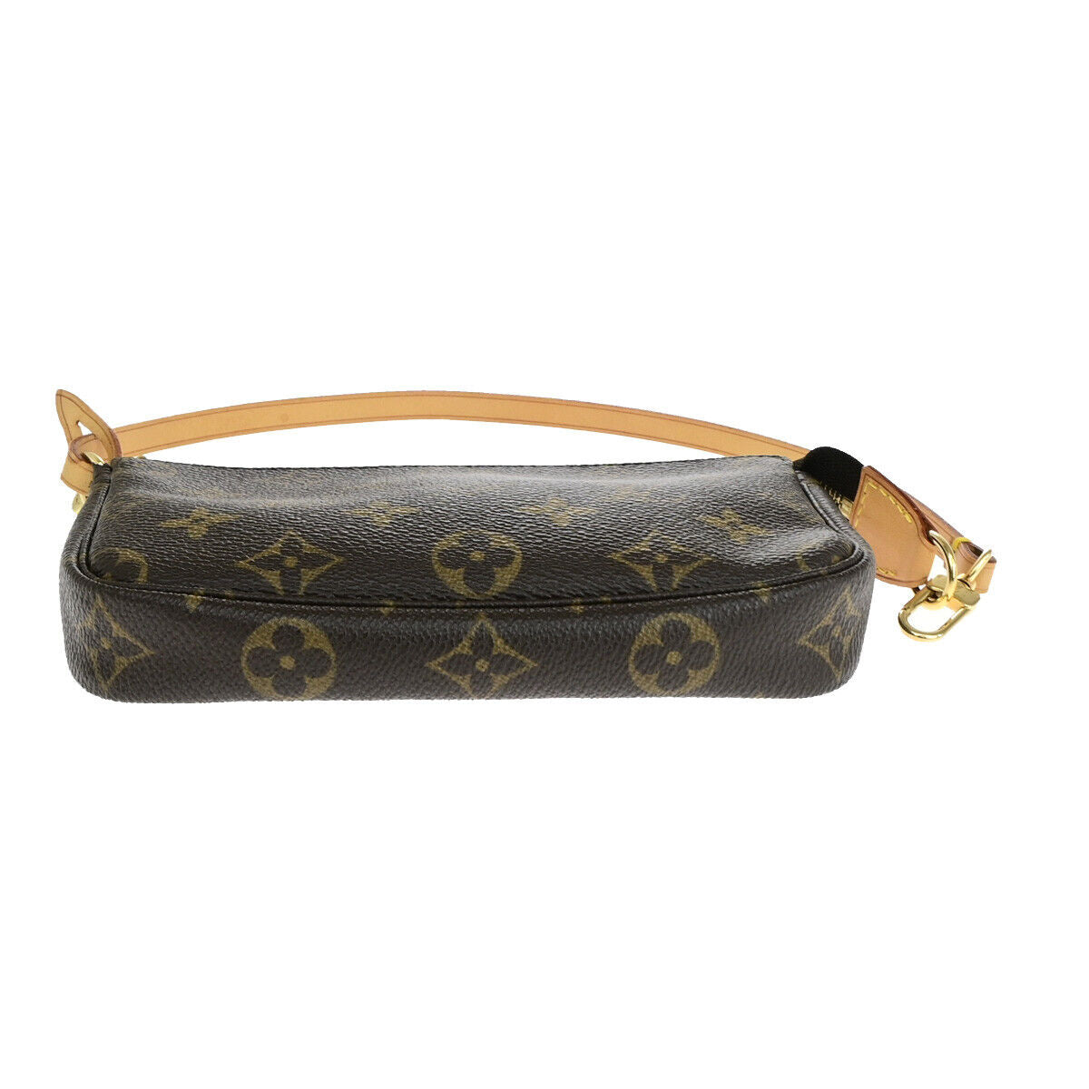 LOUIS VUITTON Mini Pochette Accessoires Hand Bag Monogram Leather M58009 12YF640