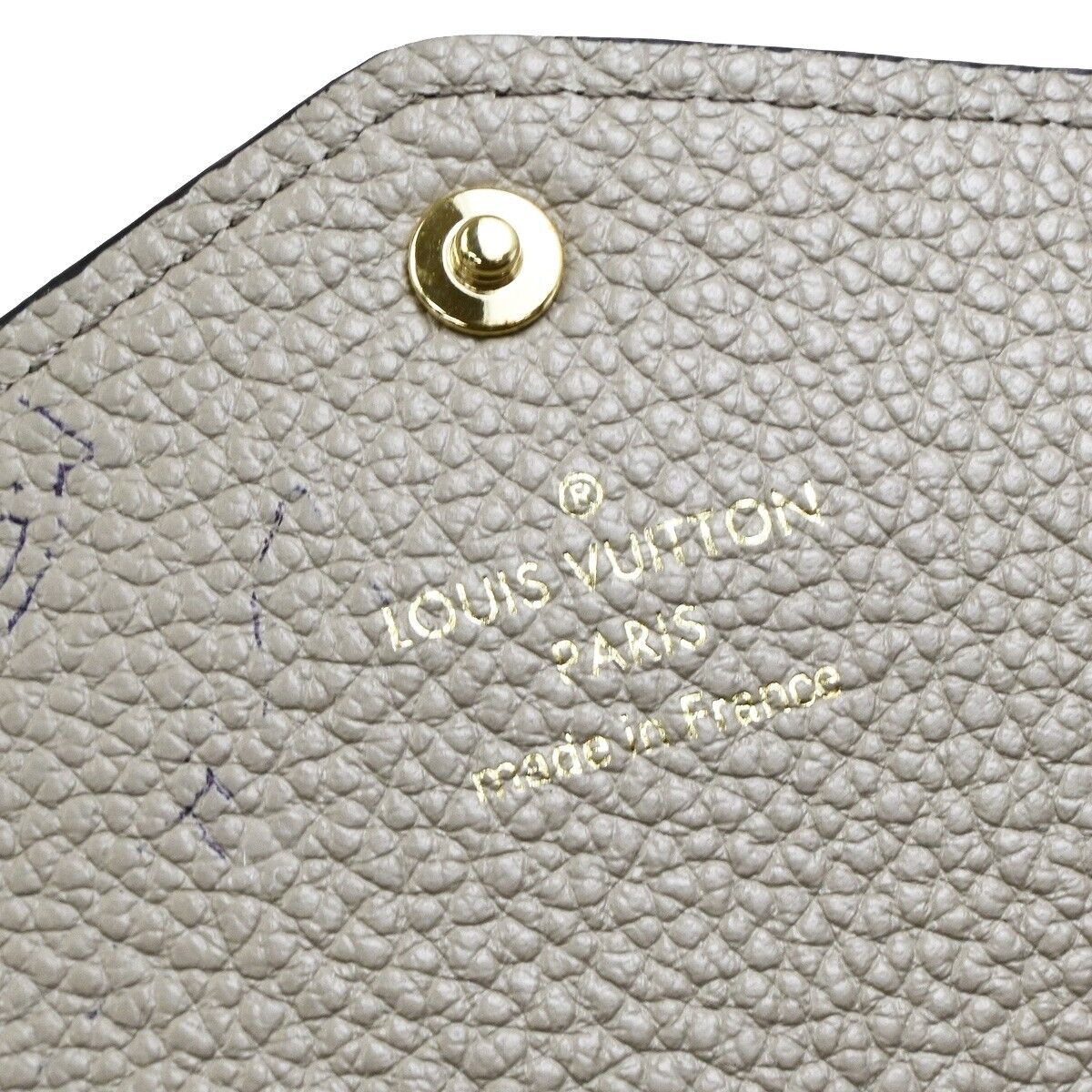 LOUIS VUITTON Portefeuille Sarah Wallet Monogram Empreinte Beige M82256 30ED494