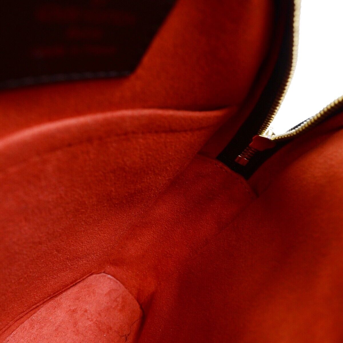 LOUIS VUITTON Ipanema PM Shoulder Bag Damier Ebene Leather Brown N51294 90EB008