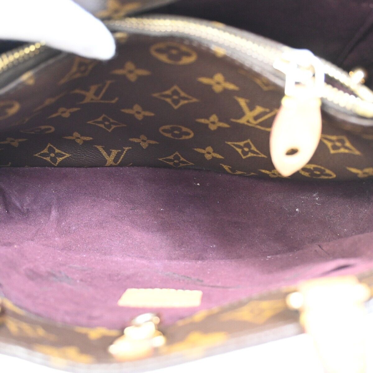 LOUIS VUITTON Montaigne BB Hand shoulder bag Monogram Leather BN M41055 23SH748
