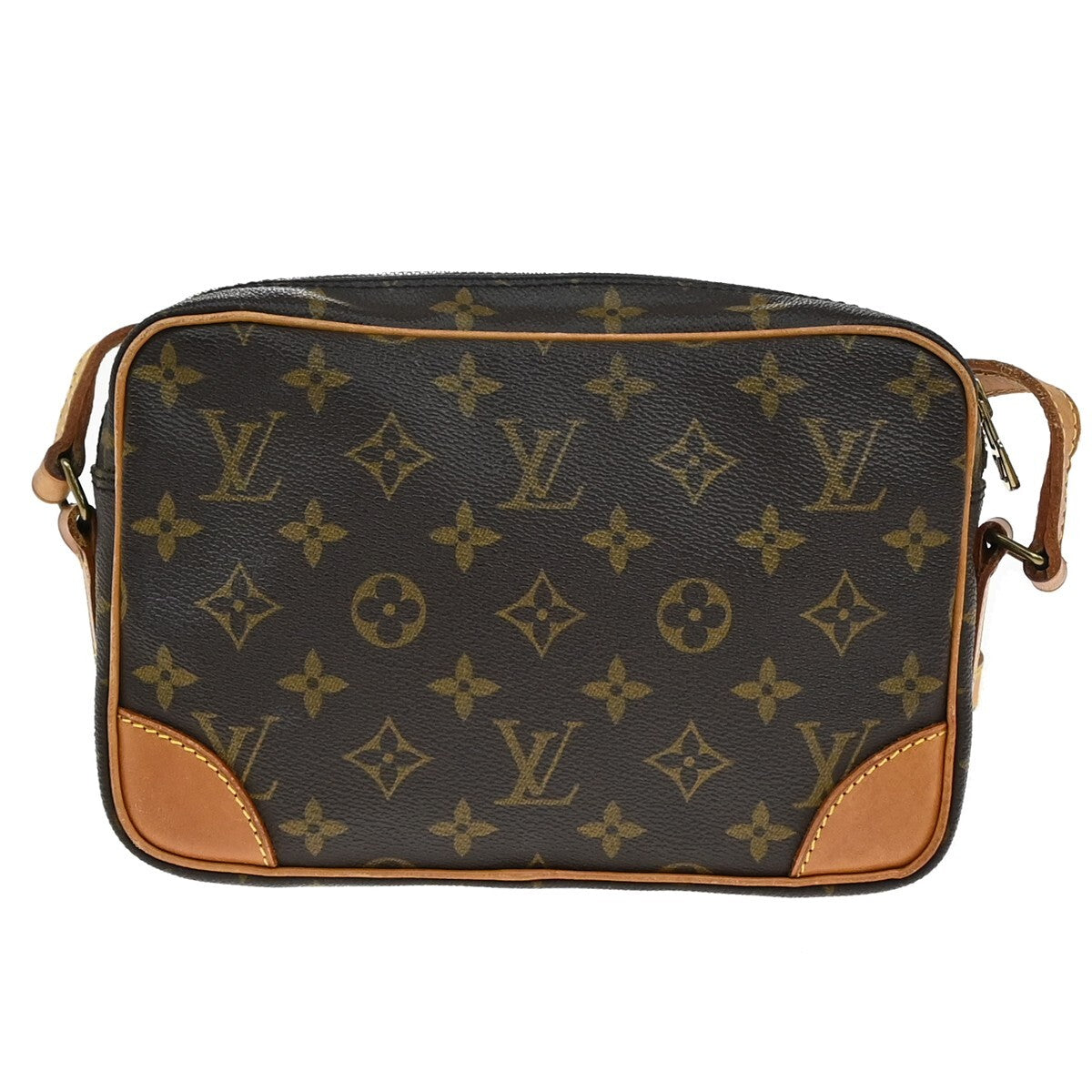 LOUIS VUITTON Trocadero 24 Shoulder Bag Monogram Leather Brown M51276 34EE242