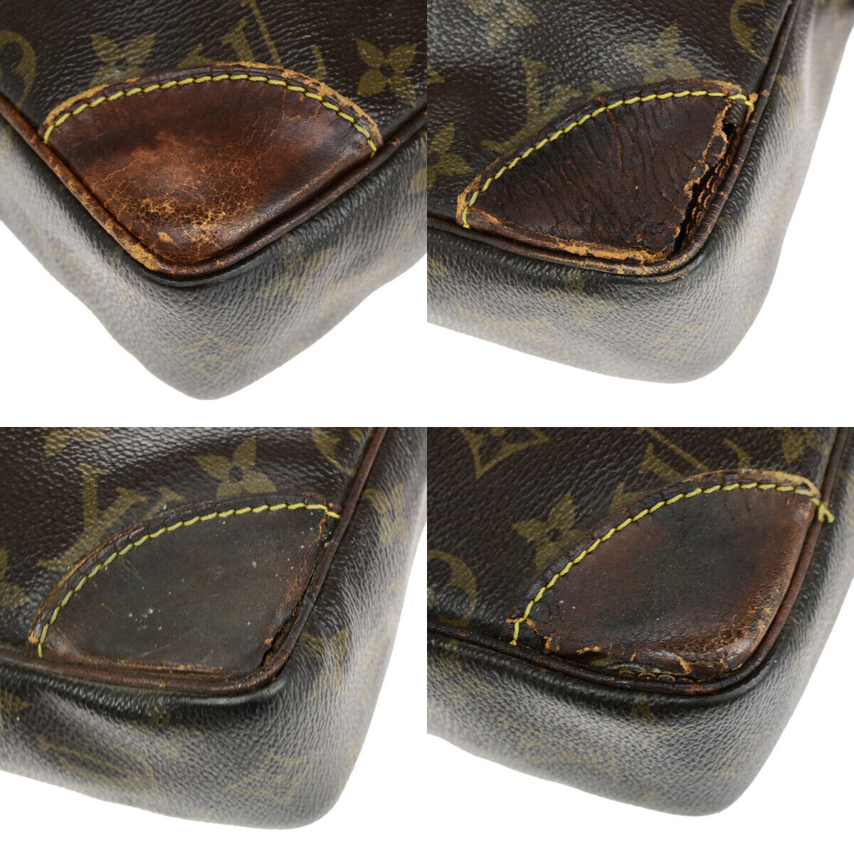 LOUIS VUITTON Porte Documents Voyage Briefcase Hand Bag Monogram M53361 04YF584