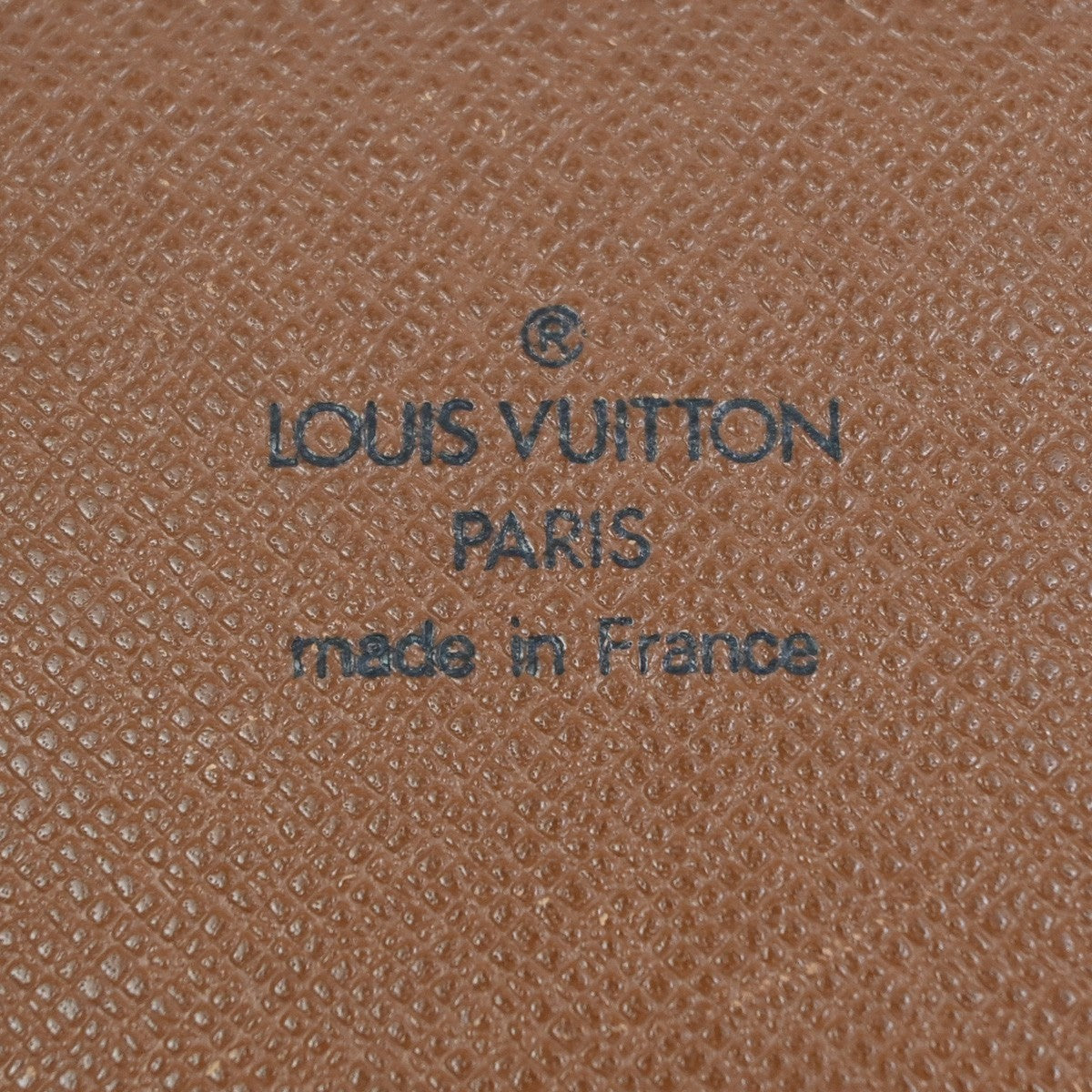 LOUIS VUITTON Cartouchiere MM Shoulder Bag Monogram Leather Brown M51253 31ZA331