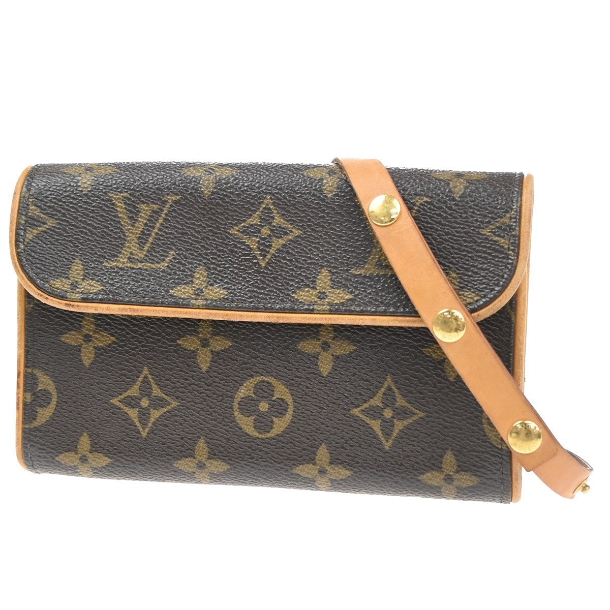 LOUIS VUITTON Pochette Florentine Bum Bag #S Monogram Leather BN M51855 82MA508