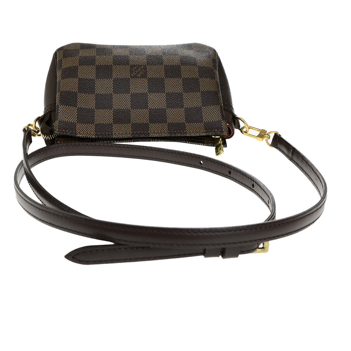 LOUIS VUITTON Trousse Makeup Pouch Shoulder Bag Damier Leather BN M51982 82YG790