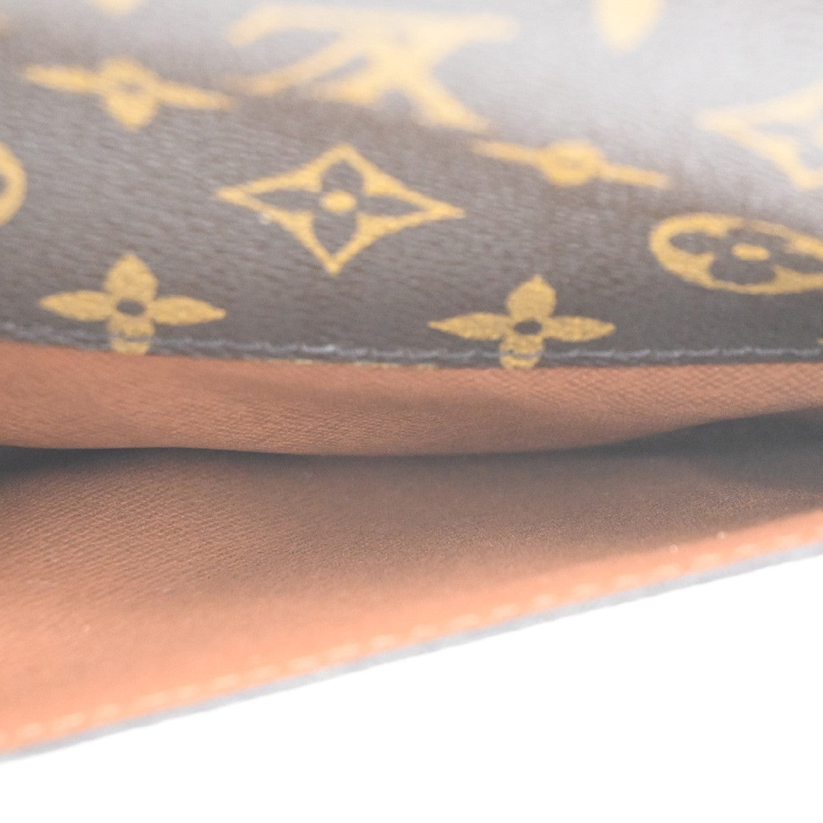 LOUIS VUITTON Bordeaux 2Way Shoulder Clutch Bag Monogram Leather M51797 65CB005