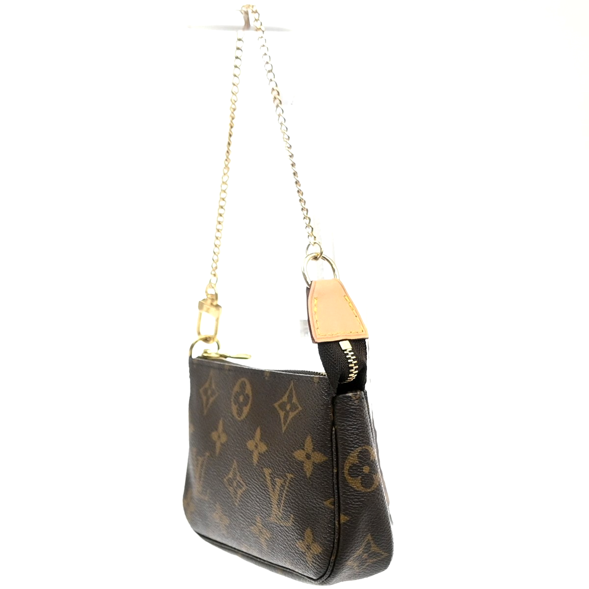 LOUIS VUITTON Mini Pochette Accessoires Hand Bag Monogram Leather M58009 72MA572