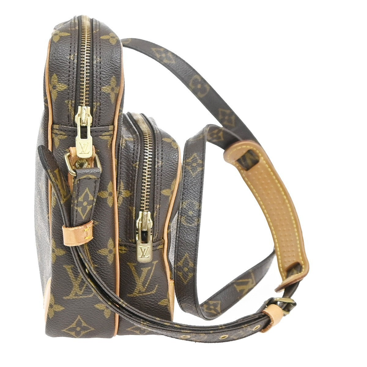 LOUIS VUITTON Amazon Crossbody Shoulder Bag Monogram Leather BN M45236 77KD089