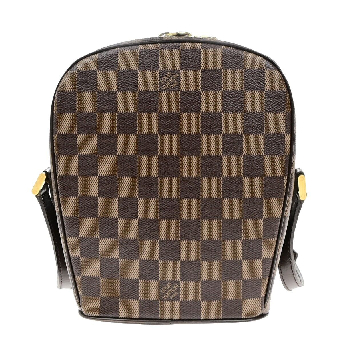 LOUIS VUITTON Ipanema PM Shoulder Bag Damier Ebene Leather Brown N51294 21EE034