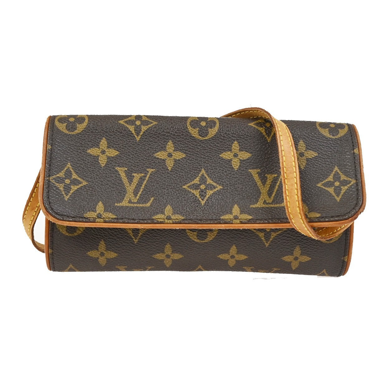 LOUIS VUITTON Pochette Twin PM 2Way Shoulder Clutch Bag Monogram M51854 30TA636