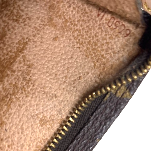 LOUIS VUITTON Poche Toilette 15 Clutch Pouch Bag Monogram Leather M47546 05KC058