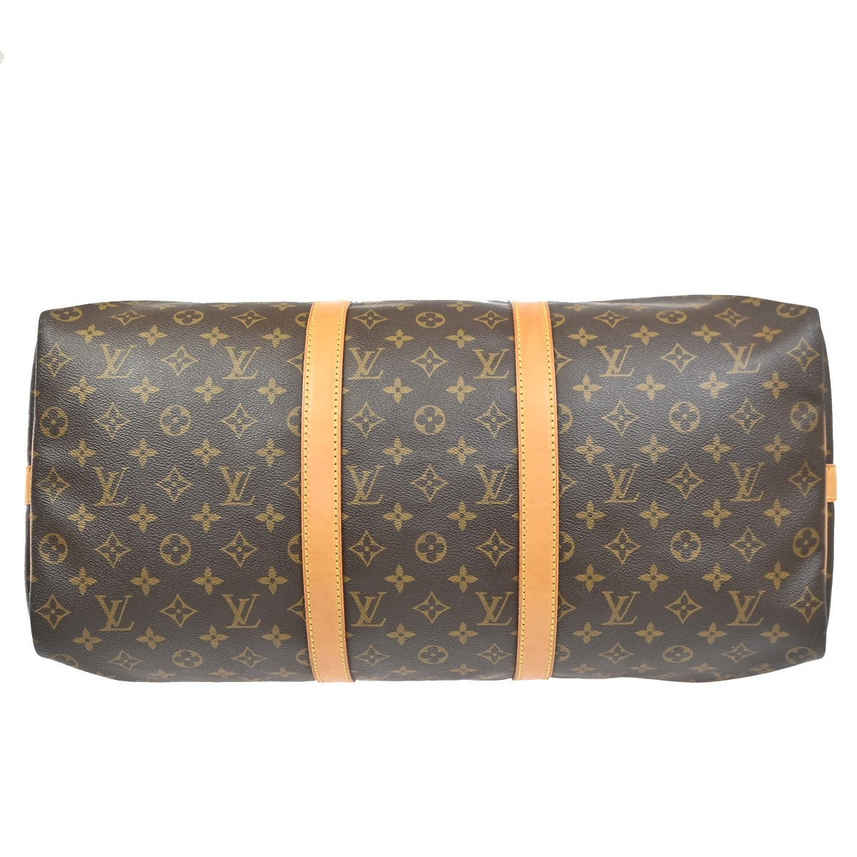 LOUIS VUITTON Keepall Bandouliere 50 Handbag Monogram Brown M41416 12ZA212